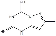 7-methyl-1,2,3,4-tetrahydropyrazolo[1,5-a][1,3,5]triazine-2,4-diimine Structure