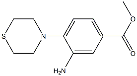 methyl 3-amino-4-(1,4-thiazinan-4-yl)benzenecarboxylate