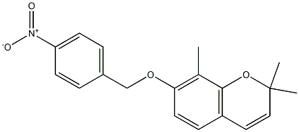 2,2,8-trimethyl-7-[(4-nitrobenzyl)oxy]-2H-chromene