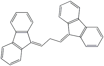 9-[3-(9H-fluoren-9-yliden)propylidene]-9H-fluorene Structure