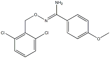 O1-(2,6-dichlorobenzyl)-4-methoxybenzene-1-carbohydroximamide