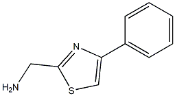 (4-phenyl-1,3-thiazol-2-yl)methylamine Structure
