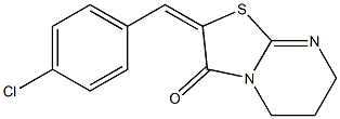 2-[(E)-(4-chlorophenyl)methylidene]-6,7-dihydro-5H-[1,3]thiazolo[3,2-a]pyrimidin-3(2H)-one