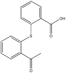 2-[(2-acetylphenyl)thio]benzoic acid|