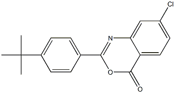 2-[4-(tert-butyl)phenyl]-7-chloro-4H-3,1-benzoxazin-4-one