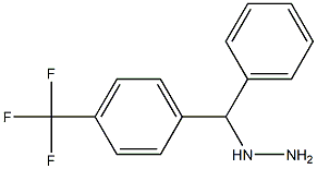 1-((4-(trifluoromethyl)phenyl)(phenyl)methyl)hydrazine|
