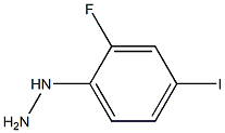 1-(2-fluoro-4-iodophenyl)hydrazine Structure