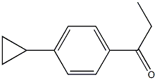 1-(4-cyclopropylphenyl)propan-1-one Structure