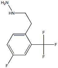 1-(4-fluoro-2-(trifluoromethyl)phenethyl)hydrazine