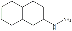 1-(decahydronaphthalen-3-yl)hydrazine Struktur