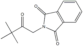 2-(3,3-dimethyl-2-oxobutyl)isoindoline-1,3-dione Structure
