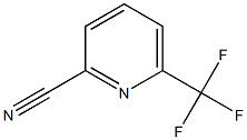 2-氰基-6-三氟甲基吡啶 结构式