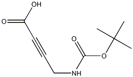 4-(tert-butoxycarbonylamino)but-2-ynoic acid Structure