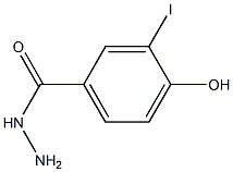 4-hydroxy-3-iodobenzohydrazide Structure