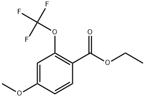 ethyl 4-methoxy-2-(trifluoromethoxy)benzoate Structure
