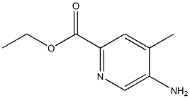 ethyl 5-amino-4-methylpyridine-2-carboxylate Structure