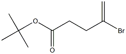 tert-butyl 4-bromopent-4-enoate Structure