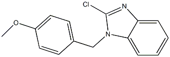 2-Chloro-1-(4-Methoxybenzyl)-1H-Benzo[D]Imidazole Structure