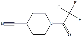 4-Cyano-1-(trifluoroacetyl)piperidine Structure