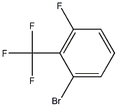 1-bromo-3-fluoro-2-(trifluoromethyl)benzene Struktur