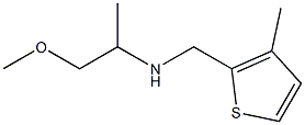 (1-methoxypropan-2-yl)[(3-methylthiophen-2-yl)methyl]amine