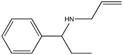(1-phenylpropyl)(prop-2-en-1-yl)amine 结构式