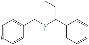 (1-phenylpropyl)(pyridin-4-ylmethyl)amine