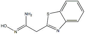 (1Z)-2-(1,3-benzothiazol-2-yl)-N'-hydroxyethanimidamide