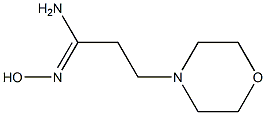 (1Z)-N'-hydroxy-3-morpholin-4-ylpropanimidamide