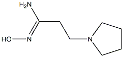 (1Z)-N'-hydroxy-3-pyrrolidin-1-ylpropanimidamide