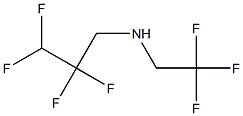 (2,2,3,3-tetrafluoropropyl)(2,2,2-trifluoroethyl)amine Structure