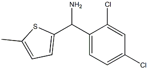 (2,4-dichlorophenyl)(5-methylthiophen-2-yl)methanamine Structure