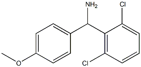(2,6-dichlorophenyl)(4-methoxyphenyl)methanamine|