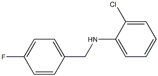 (2-chlorophenyl)(4-fluorophenyl)methylamine Structure