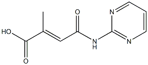 (2E)-2-methyl-4-oxo-4-(pyrimidin-2-ylamino)but-2-enoic acid