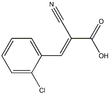 (2E)-3-(2-chlorophenyl)-2-cyanoacrylic acid|