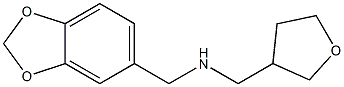 (2H-1,3-benzodioxol-5-ylmethyl)(oxolan-3-ylmethyl)amine