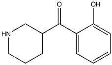 (2-hydroxyphenyl)(piperidin-3-yl)methanone Structure
