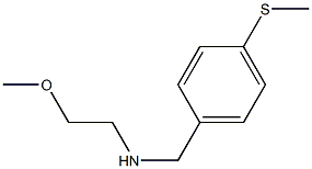 (2-methoxyethyl)({[4-(methylsulfanyl)phenyl]methyl})amine