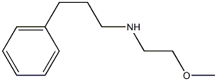 (2-methoxyethyl)(3-phenylpropyl)amine Structure