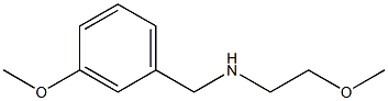 (2-methoxyethyl)[(3-methoxyphenyl)methyl]amine
