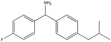 (4-fluorophenyl)[4-(2-methylpropyl)phenyl]methanamine