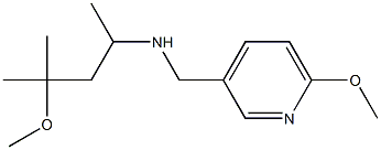 (4-methoxy-4-methylpentan-2-yl)[(6-methoxypyridin-3-yl)methyl]amine