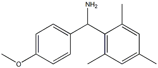 (4-methoxyphenyl)(2,4,6-trimethylphenyl)methanamine