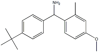 (4-tert-butylphenyl)(4-methoxy-2-methylphenyl)methanamine