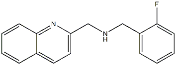 [(2-fluorophenyl)methyl](quinolin-2-ylmethyl)amine