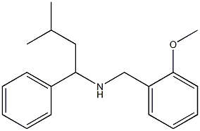 [(2-methoxyphenyl)methyl](3-methyl-1-phenylbutyl)amine|