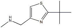 [(2-tert-butyl-1,3-thiazol-4-yl)methyl](methyl)amine Struktur