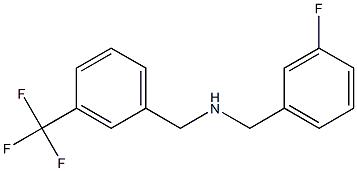 [(3-fluorophenyl)methyl]({[3-(trifluoromethyl)phenyl]methyl})amine