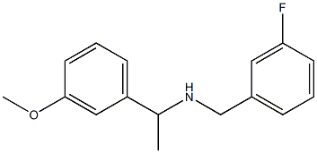 [(3-fluorophenyl)methyl][1-(3-methoxyphenyl)ethyl]amine